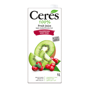 Ceres Cranberry And Kiwi Juice 1Ltr