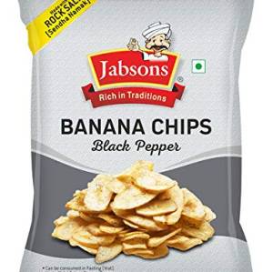 Jabsons Banana Chips Black Pepper 150Gm