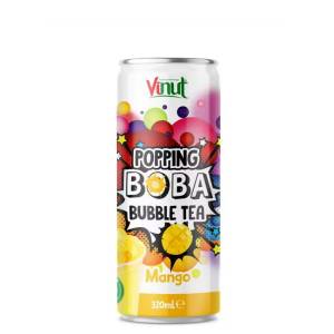 Vinut Mango Popping Boba Bubble Tea 320Ml