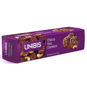 Unibis Choco Nuts Cookies Family Pack 150gm