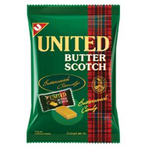 United Butter Scotch Candy 140Gm