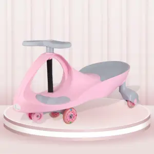 R for Rabbit Iya Iya Ace Swing Car for Kids- Non-Sliped Paddel, PU LED Wheels, Up to 50 Kgs Capacity(3yrs+), SCIIAP3