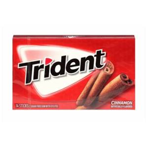Trident Chewing Gum Cinnamon 14pcs