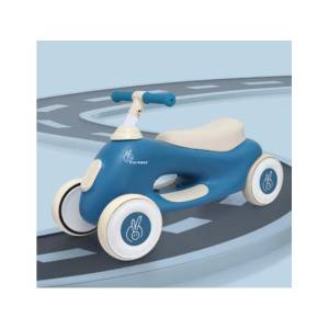R for Rabbit Speedster Zoomy Push Ride On Car for Kids Blue Grey(1-4yrs) ,PRSSZBG01