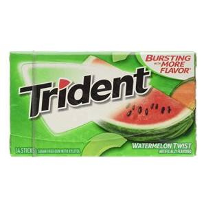 Trident Chewing Gum Watermelon 14Stick