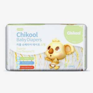 Chikool Superior Tape Diapers Small 28Pcs