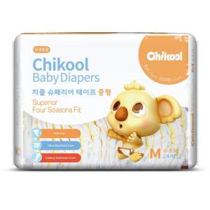 Chikool Superior Tape Diaper M24 (Korea)