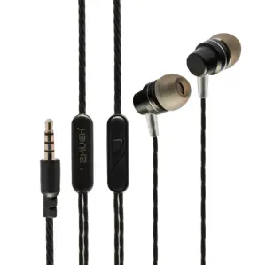 2MUCH Black Full-ear Wired Earphone TEP-1004