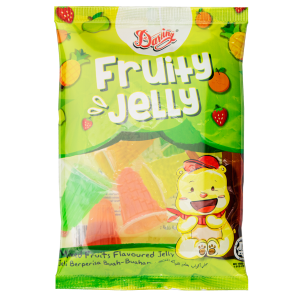 Rinda Mixed Fruit Flavored Jelly 225Gm