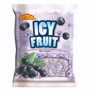 Rinda Ice Grape Flavoured Candy 100Gm