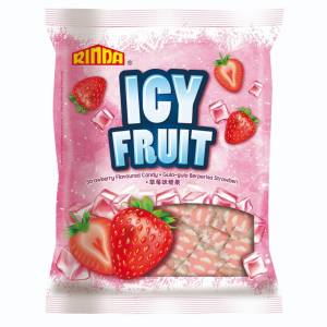 Rinda Ice Strawberry Flavoured Candy 100Gm