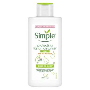 Simple Protecting Light Moisturizer SPF 15-UVA-UVB 125Ml