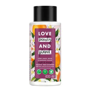 Love Beauty & Planet Curry Leaves & Biotin Sulpate Free Shampoo For Length And Strength 400Ml