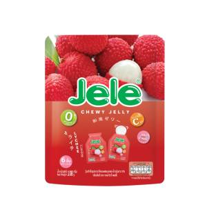 Jele Chewy Lychee Jelly 108Gm