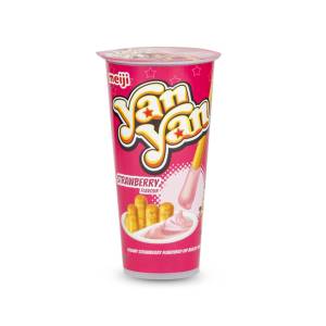 Meiji Yan Yan Biscuits Strawberry Cream Flavour