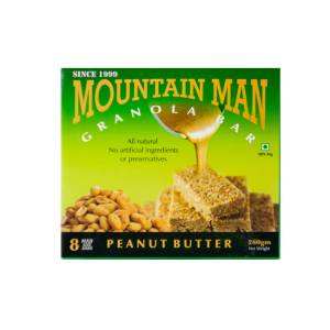 Mountain Man Granola Bar Peanut Butter 280Gm