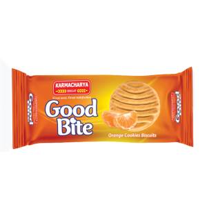 Karmacharya Good Bite Orange Biscuit 200Gm (Pack Of 2)