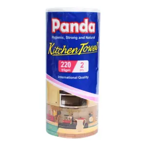 Panda Kitchen Towel 2 Ply 1 Roll 220Gm