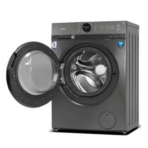 Midea 8 Kg Front Load Washing Machine  MF100W80B/T-GCC