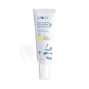 Plum 2% Niacinamide & Rice Water Sunscreen 50Gm