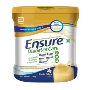 Ensure Diabetes Care Sugar Free 375gm Jar (Vanilla Flavour)