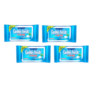 Center Fresh Peppermint Compressed Mint Peppermint Flavor 4.5Gm (4 Pcs)