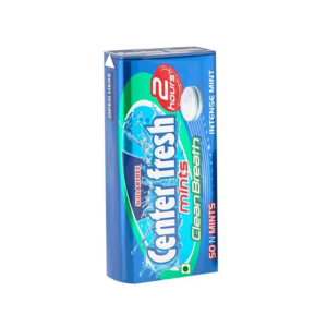 Center Fresh Clean Breath Tin Menthol Eucalyptus Flavor 35Gm (1 Pcs)