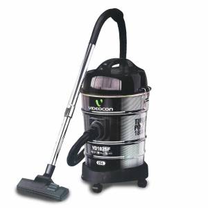 Videocon 1800W Dry Drum Vacuum Cleaner 25 Ltr.  VD1825F Black