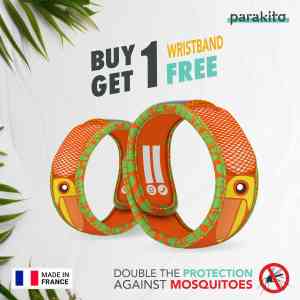 PARA'KITO® Wristband Kids Toucan (EN) FNGWB1ENK10(3-7 years)(Buy 1 Get 1 Free)