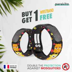 PARA’KITO® Wristband Kids Monster (EN) FNGWB1ENK40(3-7 years)(Buy 1 Get 1 Free)