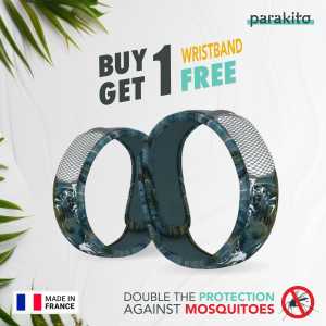 PARA’KITO® Wristband Stormy (EN) FNGWB1ENG111-For Adults(Buy 1 Get 1 Free)