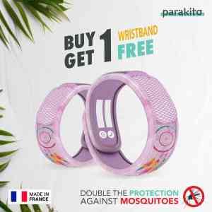 PARA'KITO® Wristband Kids Feather (EN) FNGWB1ENK48(3-7 years)(Buy 1 Get 1 Free)