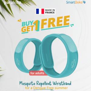 PARA’KITO® Wristband Turquoise (EN) FNGWB1ENC13 ( For Adults )(Buy 1 Get 1 Free)