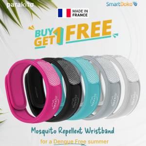 PARA’KITO® Mix Wristband Color 2023 EN-MIXWBC6EN For Adults(Buy 1 Get 1 free)