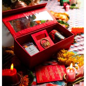 Makkuse Mini Teej Gift Box (Sirbindu)