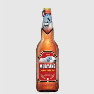Mustang Premium Strong Bottle Beer 330ML