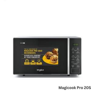 Whirlpool  20 Ltr. Microwave Solo Oven (Black) Magicook Pro 20SE