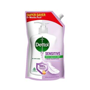 Dettol Sensitive Handwash Refill Pouch 675Ml