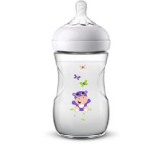 Philips Avent Natural baby bottle 260ml/9oz Single Pack 1M+ SCF627/42