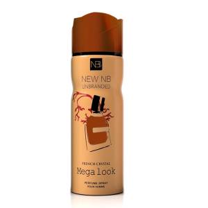 NEW NB Unbranded French Crystal Mega Look Deo 200Ml