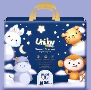 Unijoy Sweet Dreams M 36pcs Tape Style (5 to 10 Kg)