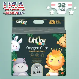Unijoy Oxygen Care L 32 pcs Pants Style (9 to 14 Kg)
