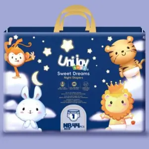 Unijoy Sweet Dreams NB 44pcs Tape Style (0 to 5 Kg)