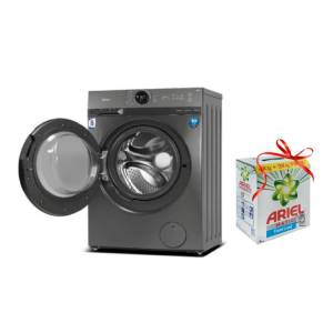 Midea 8 Kg Front Load Washing Machine  MF100W80B/T-GCC