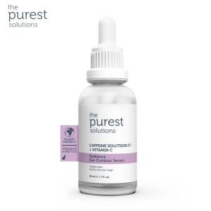 The Purest Solutions Radiance Eye Contour Serum Caffeine Solutions 5% + Vitamin C - 30Ml