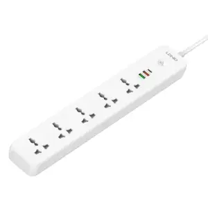 LDNIO SC5319 Universal Power Socket Extension Cord Multiplug 2500W - 5 Sockets