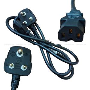3-Pin Power Cord for– 1.5m IEC C13