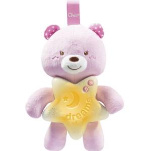 Chicco Toy First Dreams Goodnight Bear Pink