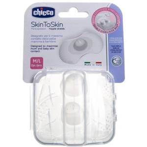 Chicco New Nipple Shields Silicone