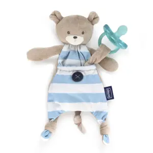 Chicco Blue Soother Holder Pocket Friend